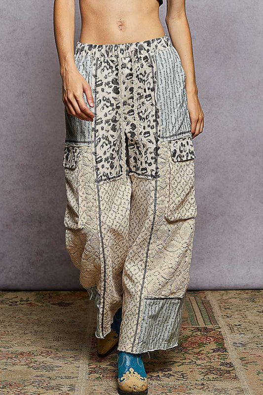 Leopard Bloom Pants