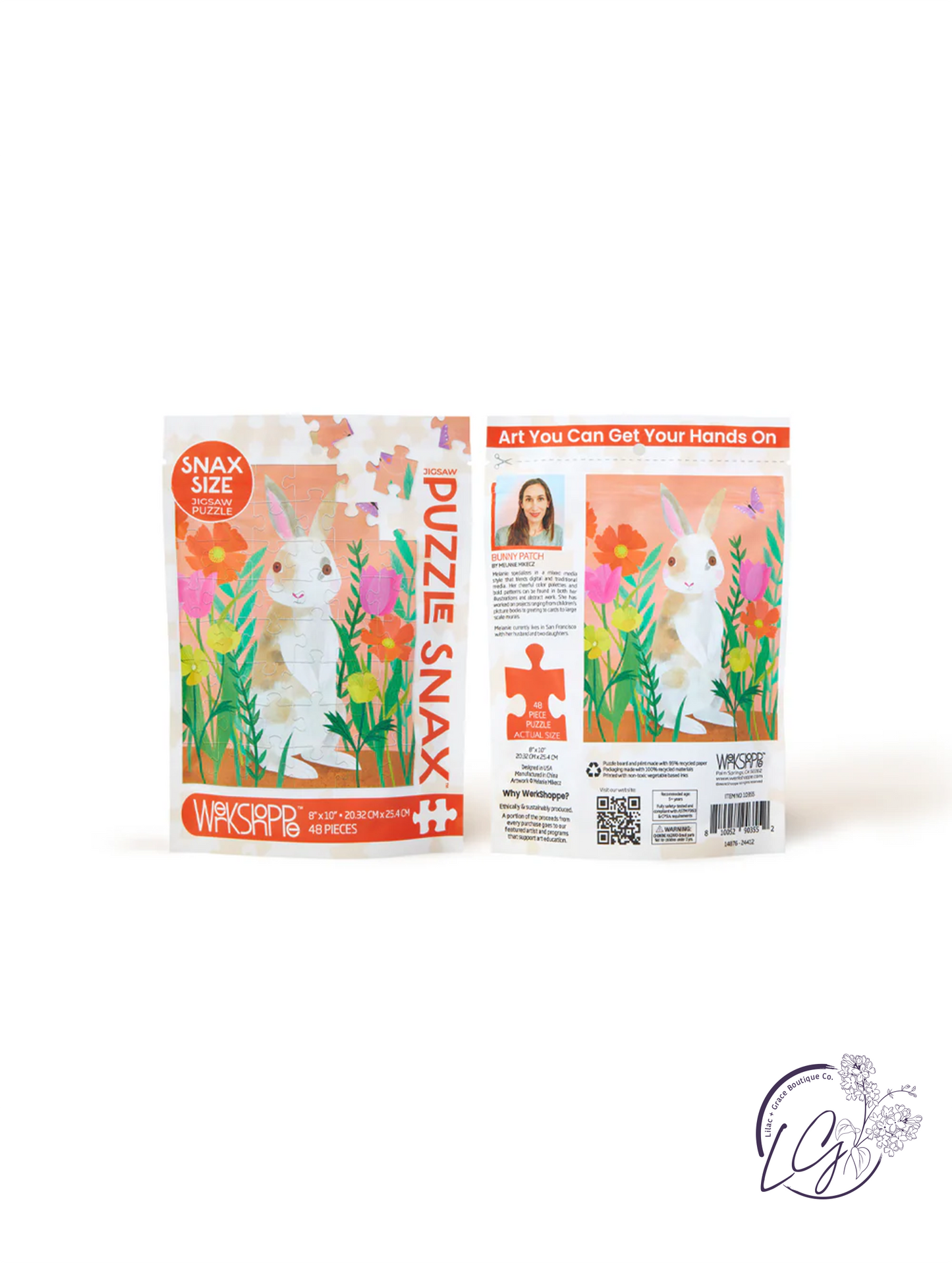 Bunny Patch 48 Piece Puzzle Snax