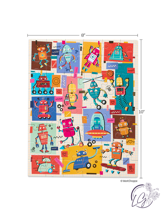 Robots 48 Piece Puzzle Snax