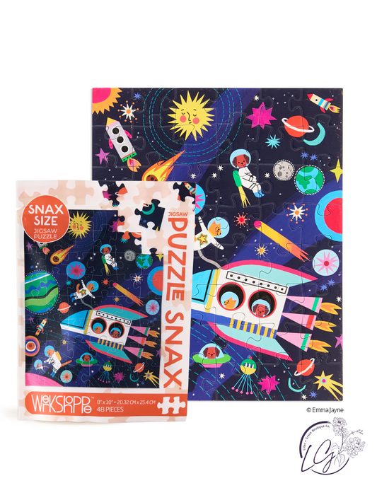 Pets In Space 48 Piece Puzzle Snax