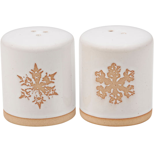 Winter Salt and Pepper Shakers