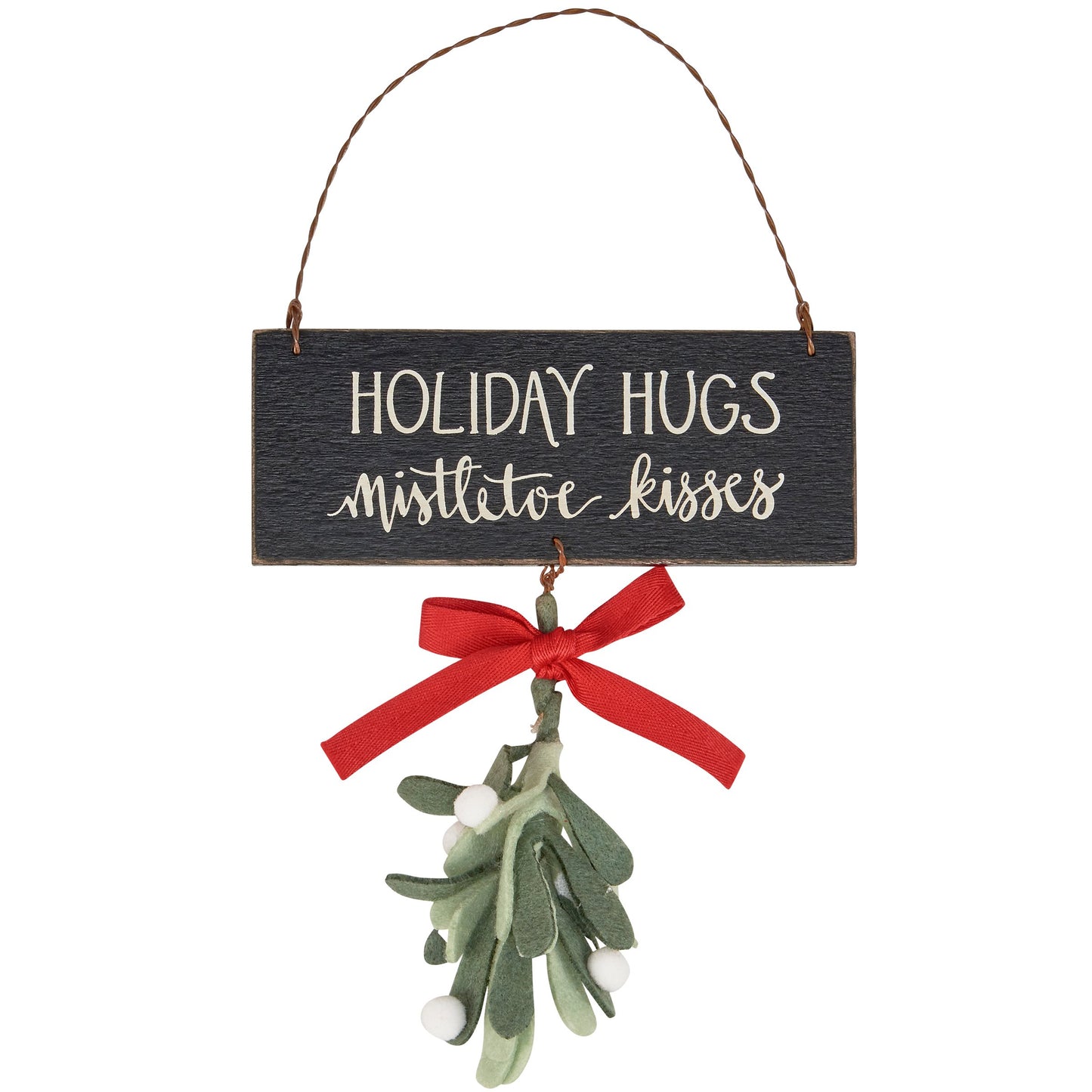 Mistletoe Kisses Ornament