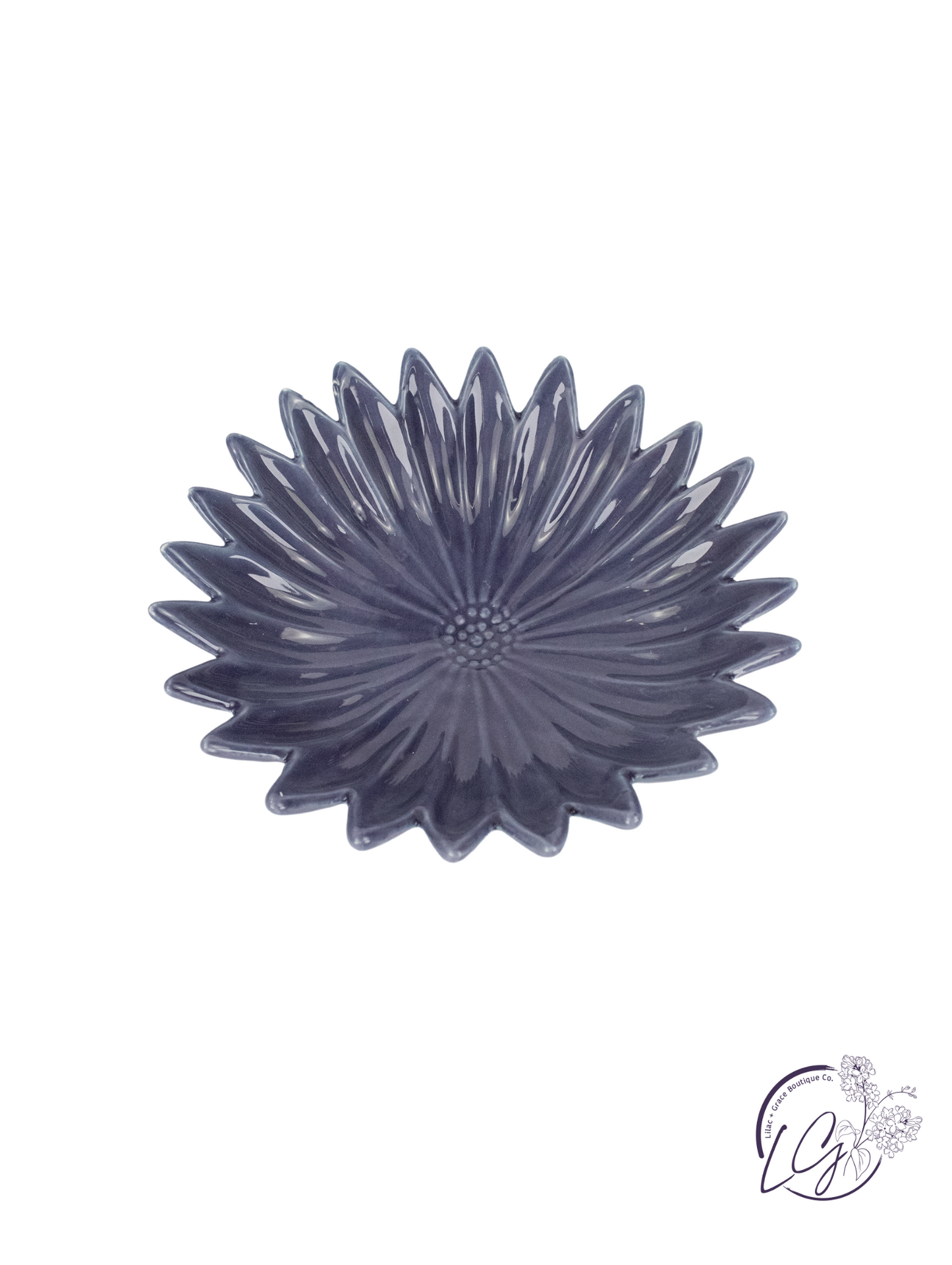 Ceramic Plumpetal Trinket Holder