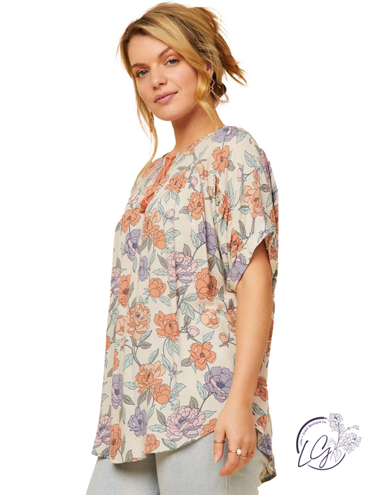 Laugh Is Home Dolman Top