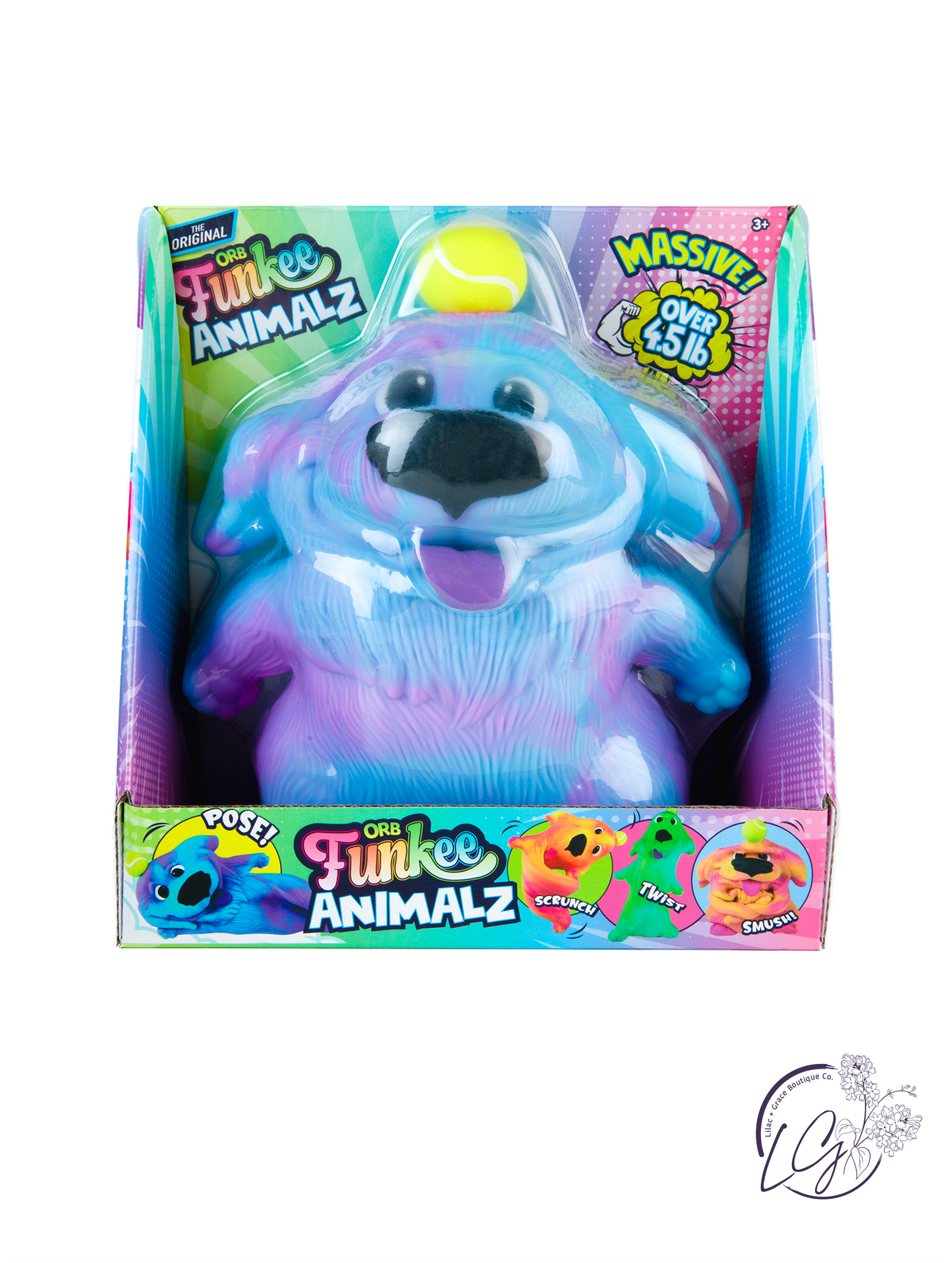 Funkee Animalz Dog Jumbo with Ball