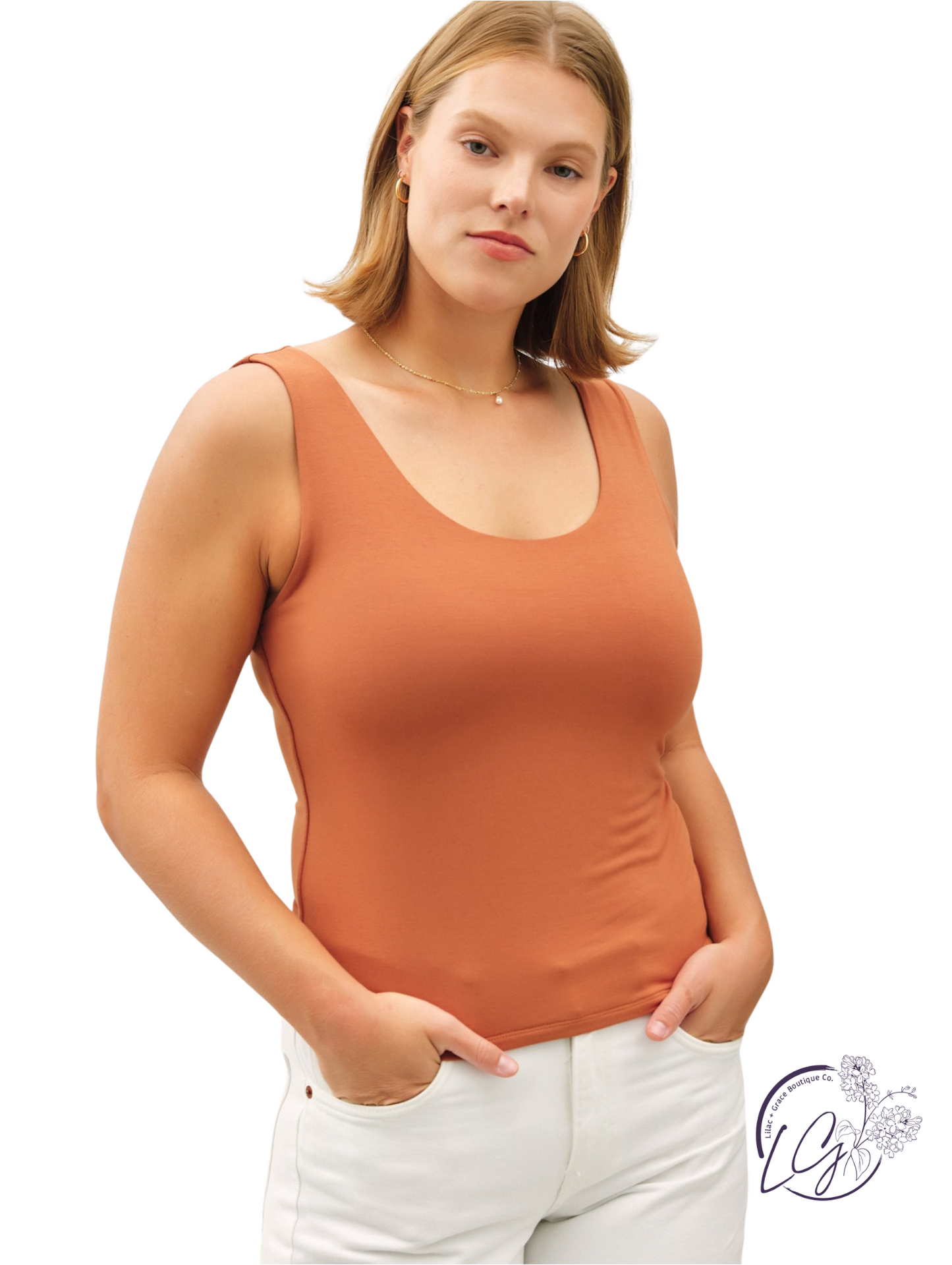 Curvy Under My Skin Tank