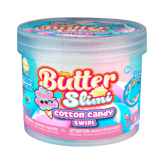 Butter Slimi Cotton Candy Swirl