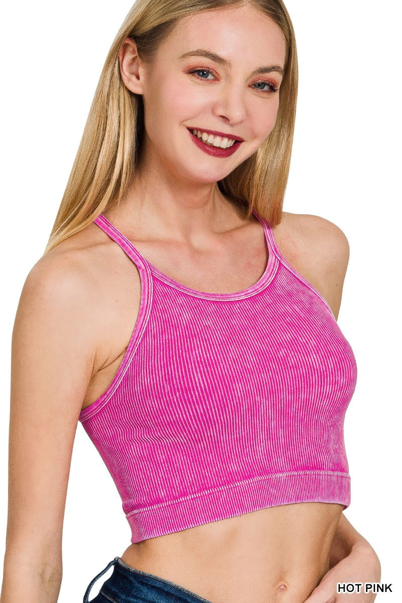 Fitness Washed Sport Bra