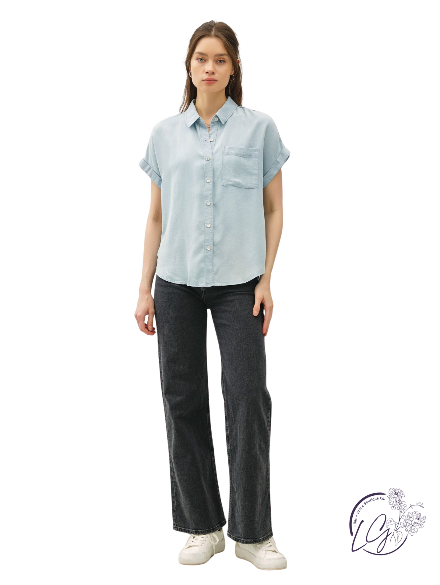 Hills Catch Wind Button Up Shirt