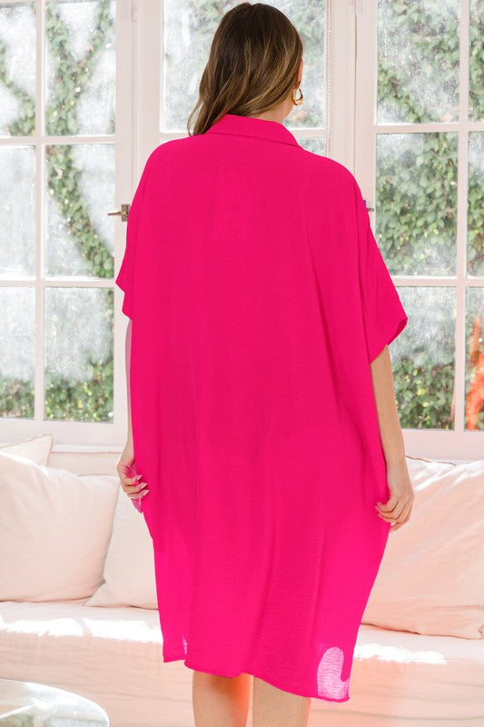 Curvy Dance On Sand Mini Dress