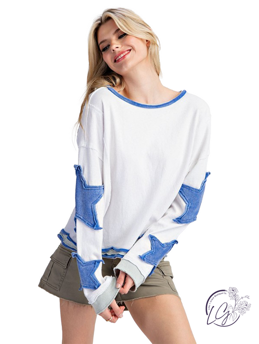 Curvy Stardrift Mineral Wash Top