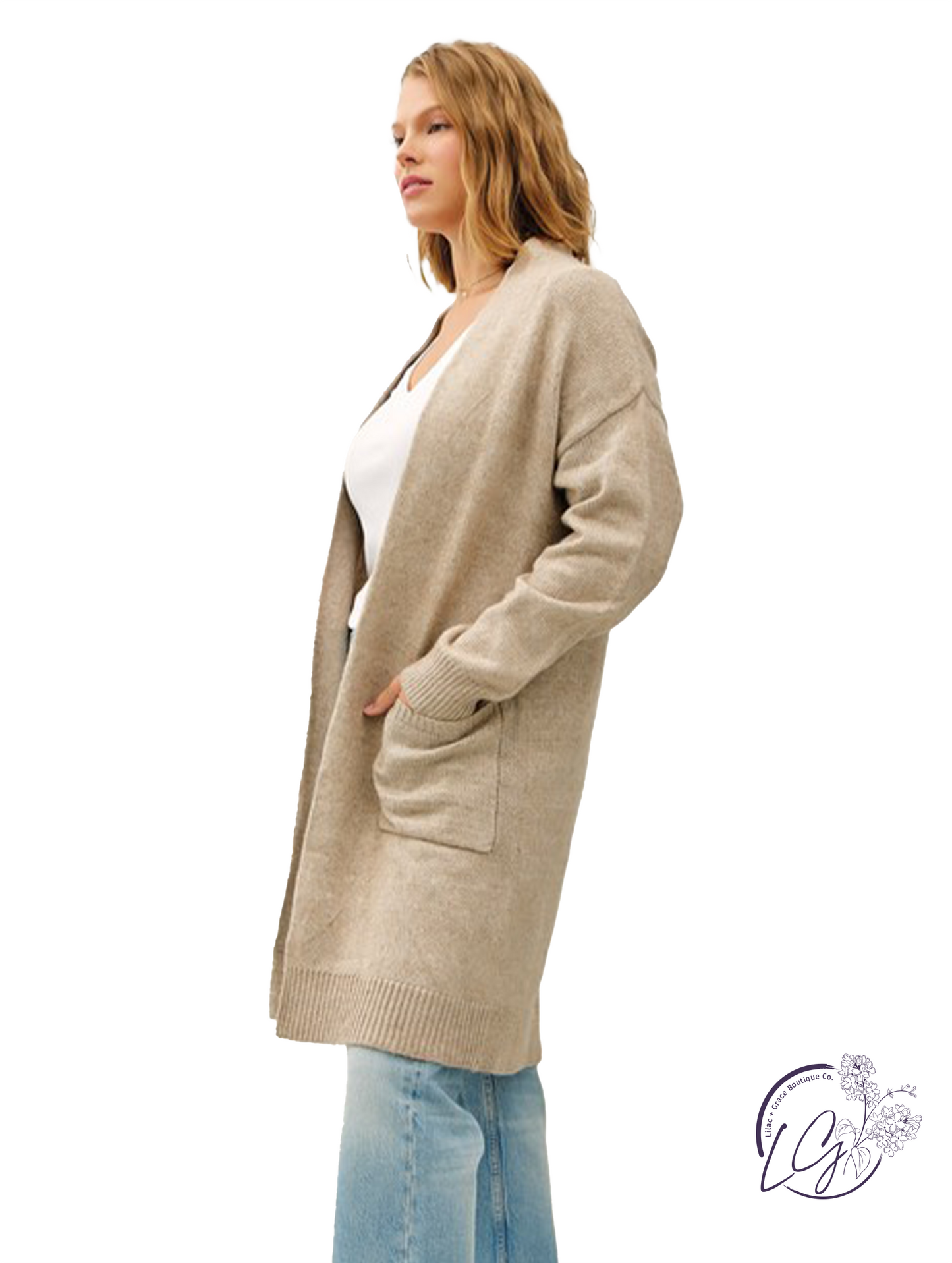 Curvy Midnight Cardigan