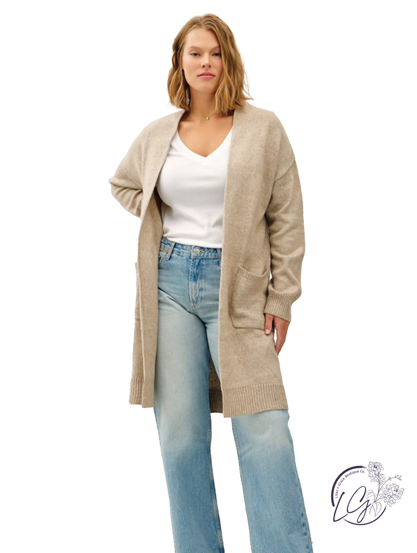 Curvy Midnight Cardigan