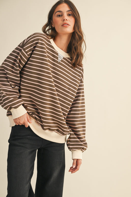 Easygoing Stripe Long Sleeve