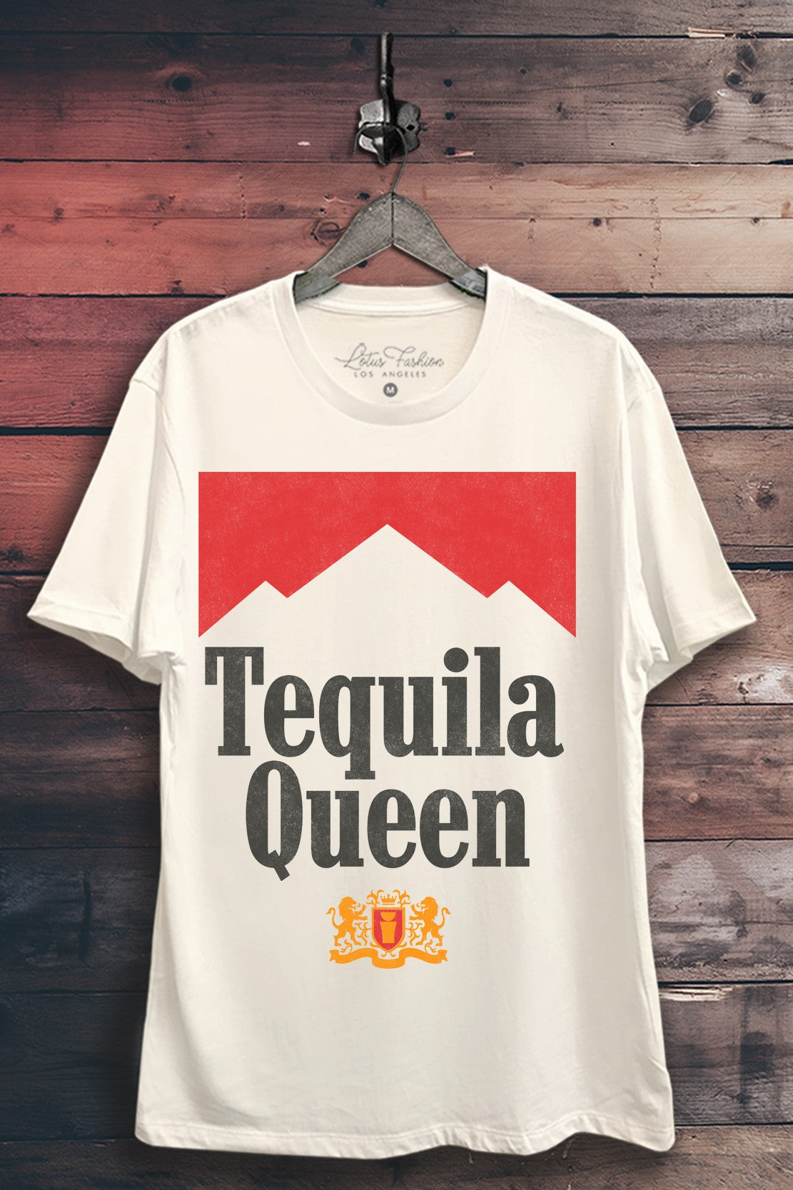 Curvy Tequila Queen Graphic Top