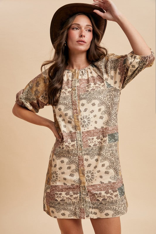 Saddlebrook Bandana Dress