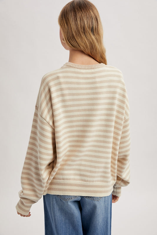 Driftwood Stripes Sweater