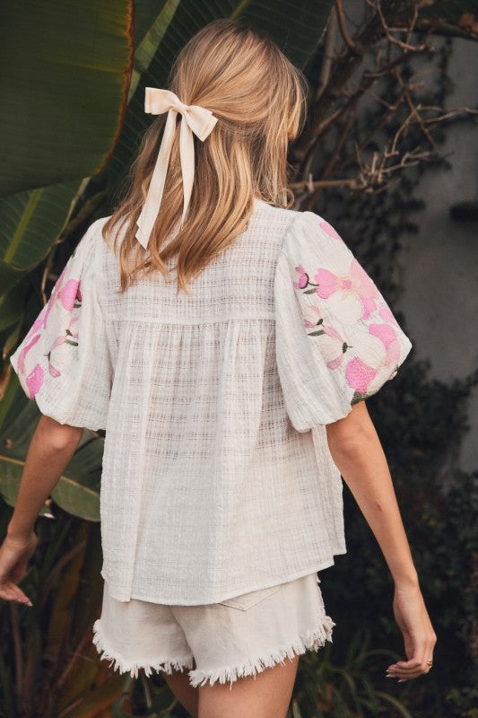 Golden Prairie Puff Top