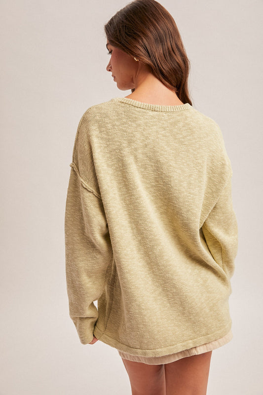 Palm Breeze Sweater