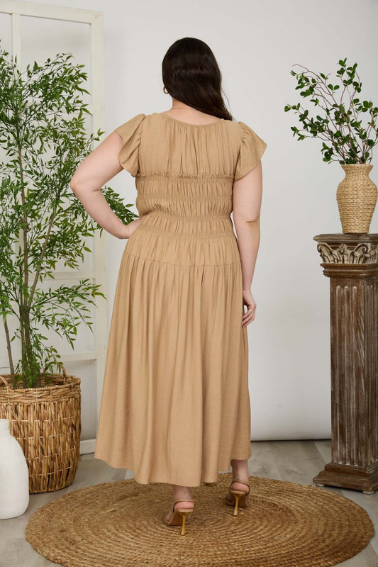 Garden Glow Midi Dress