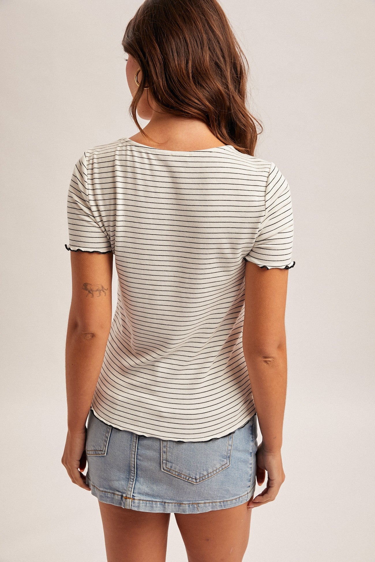 Sweet Cherry Stripe Tee