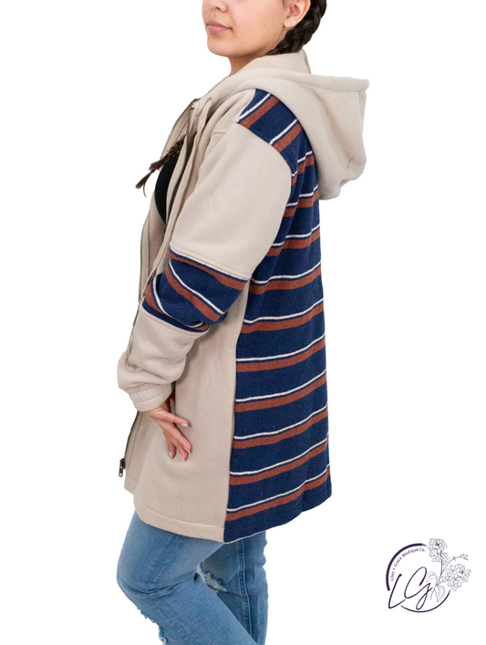 Got It All Striped Hoodie