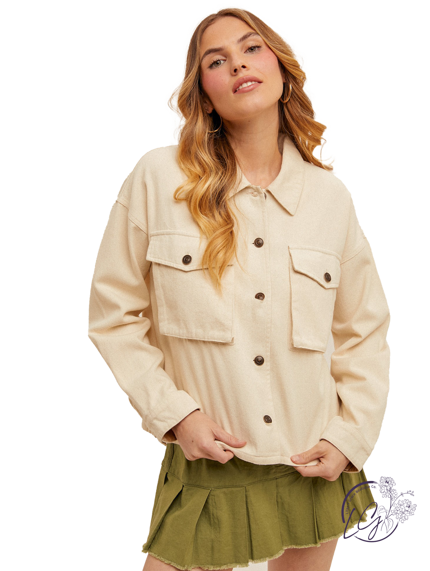 Folded By Nature Crop Jacket