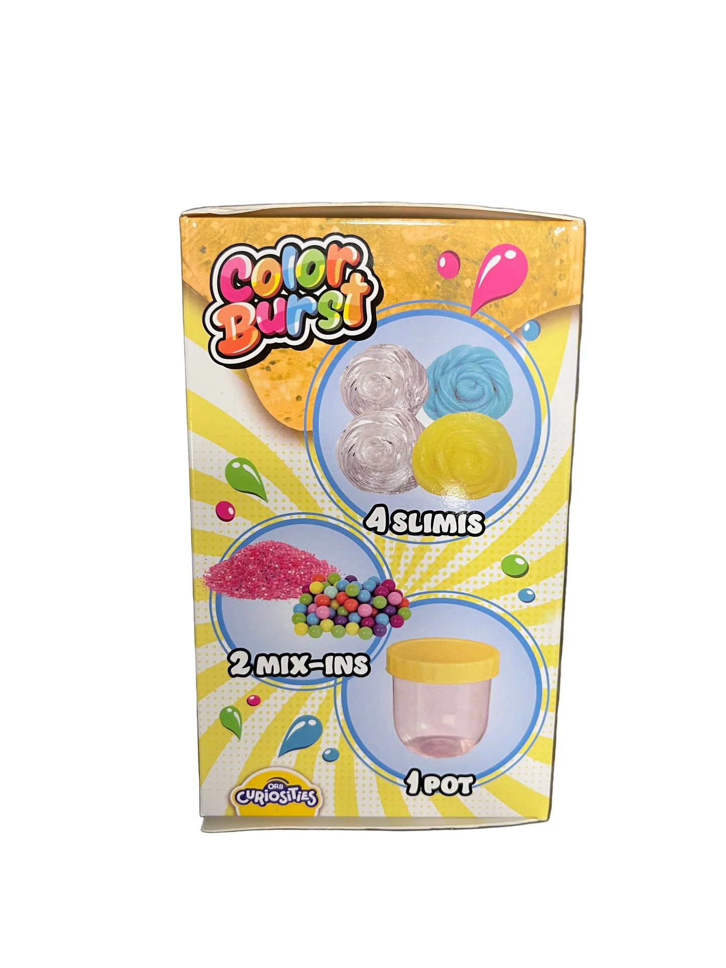 Color Burst Crystal Putty Slime Kit