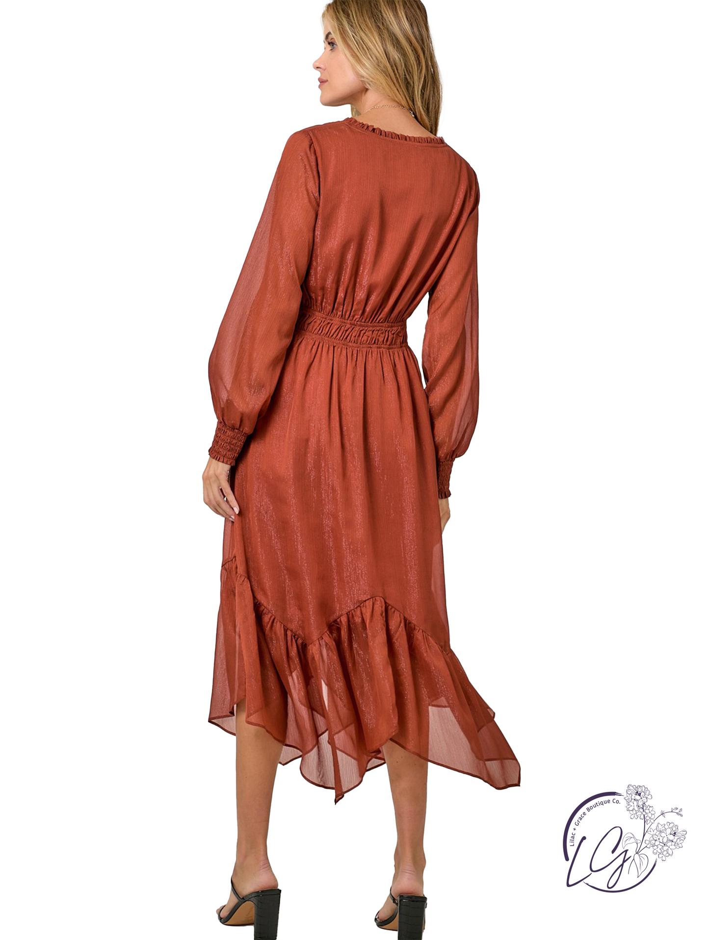 Siren Hem Midi Dress