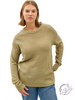 Curvy Busy Days Oversized Sweater