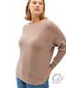 Curvy Elegant Bliss Boat Neck Sweater
