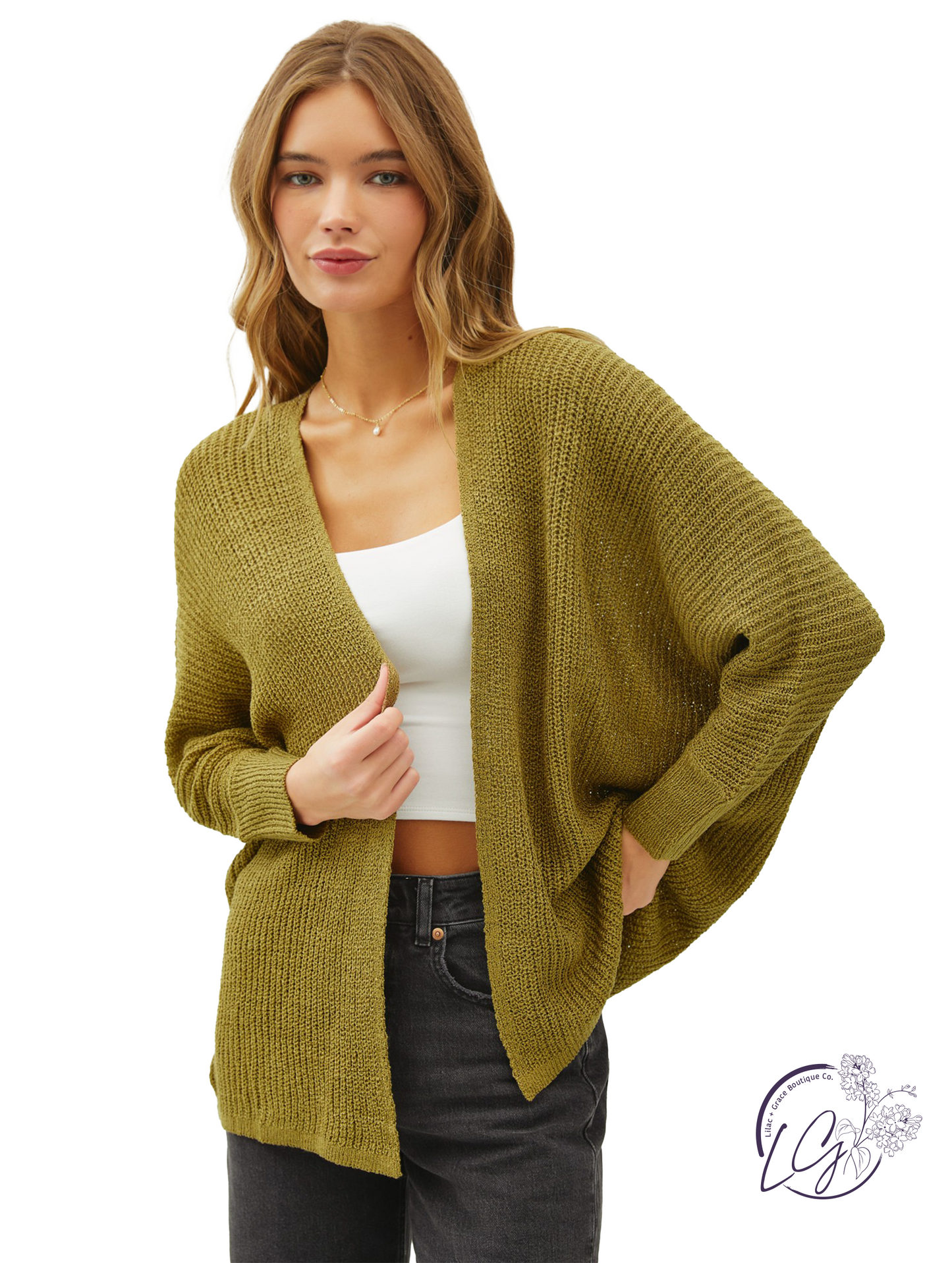 Live Loud Open Cardigan