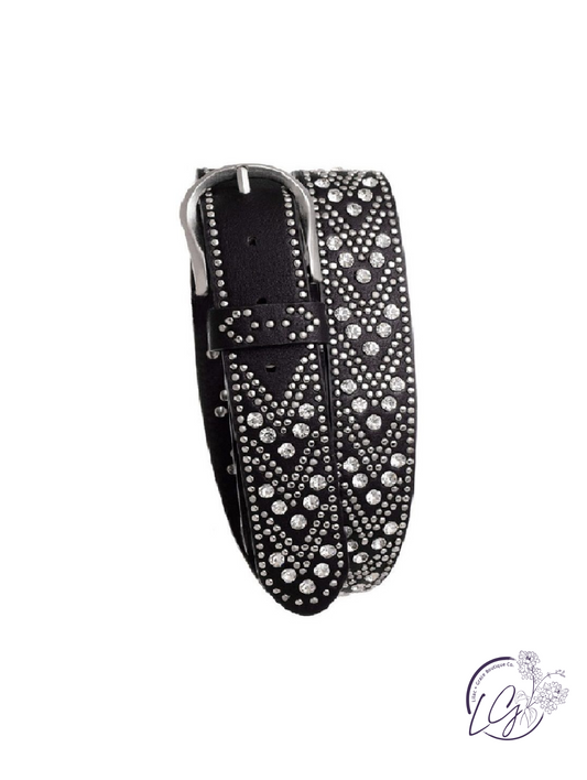 Silverstrike Chevron Belt