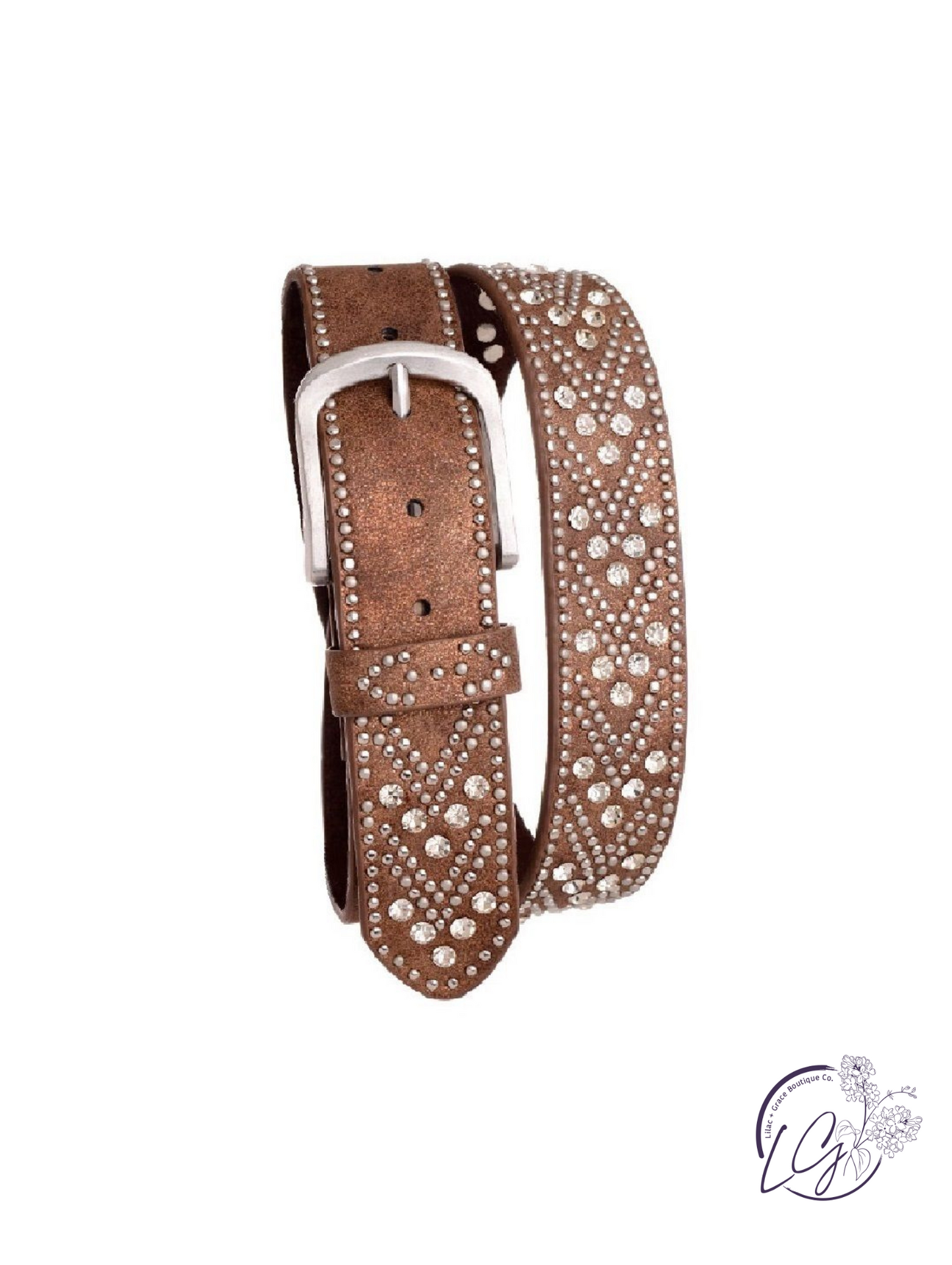 Silverstrike Chevron Belt