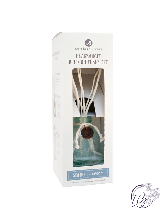 Windward Reed Diffuser - Sea Rose & Cotton