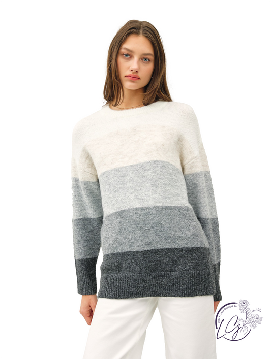 Bold Stripe Wool Knit