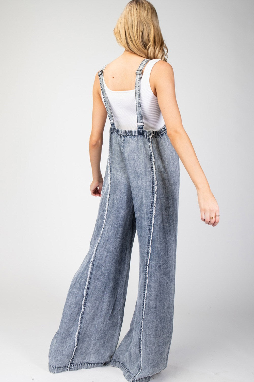 Curvy Willow Wash Jumpsuit