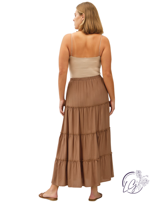 Curvy Steps On Stone Skirt