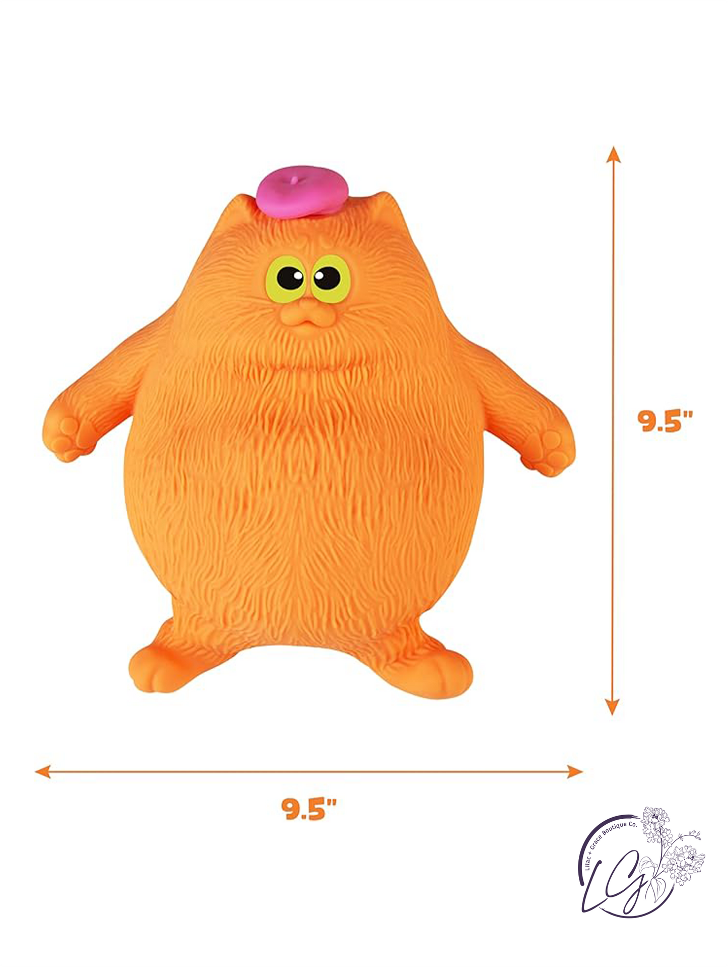 ORB Funkee Animalz Jumbo Cat with Hat