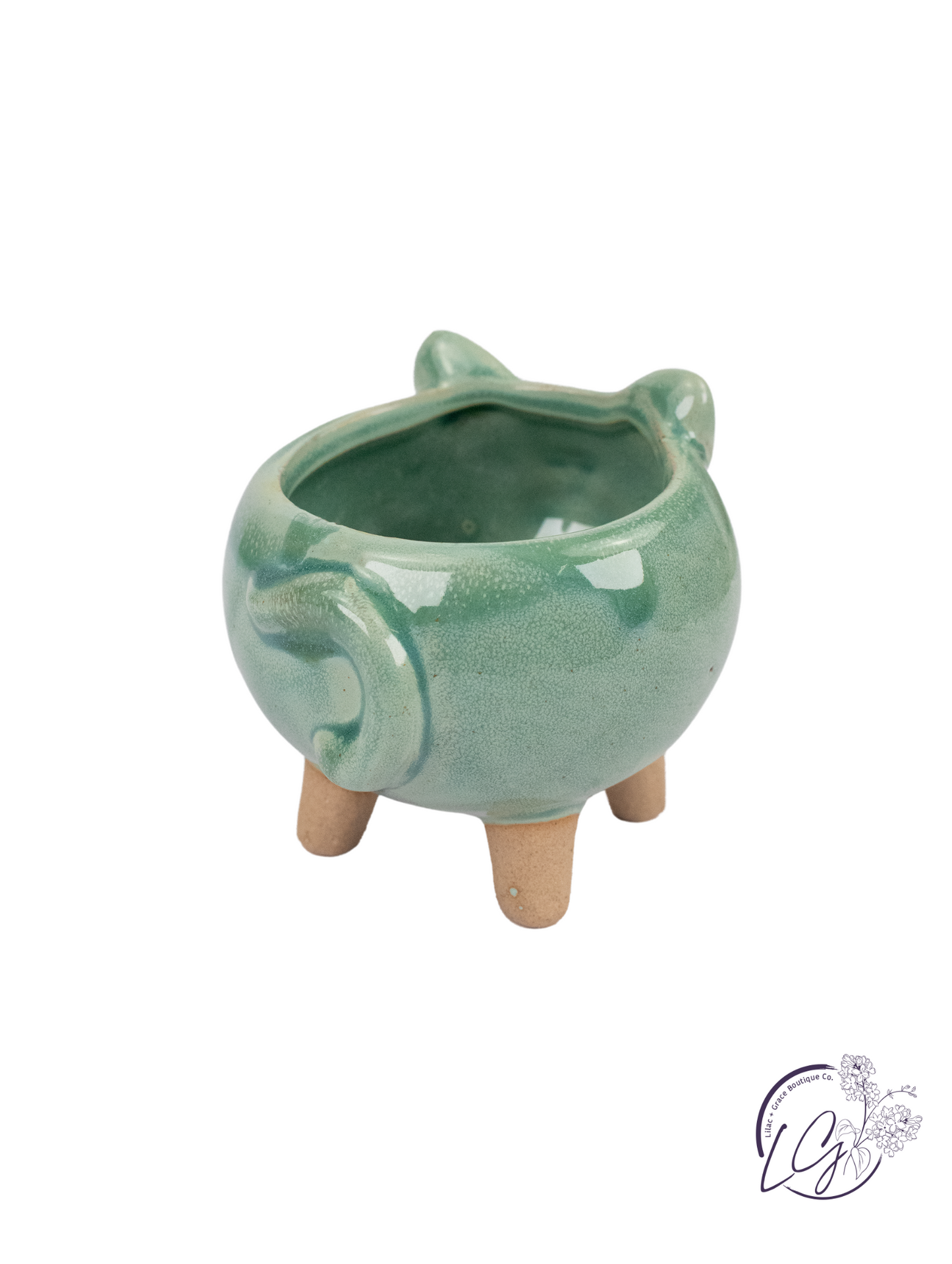 Meowing Cat Planter