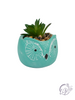 Cement Animal Planter w/ Succulent