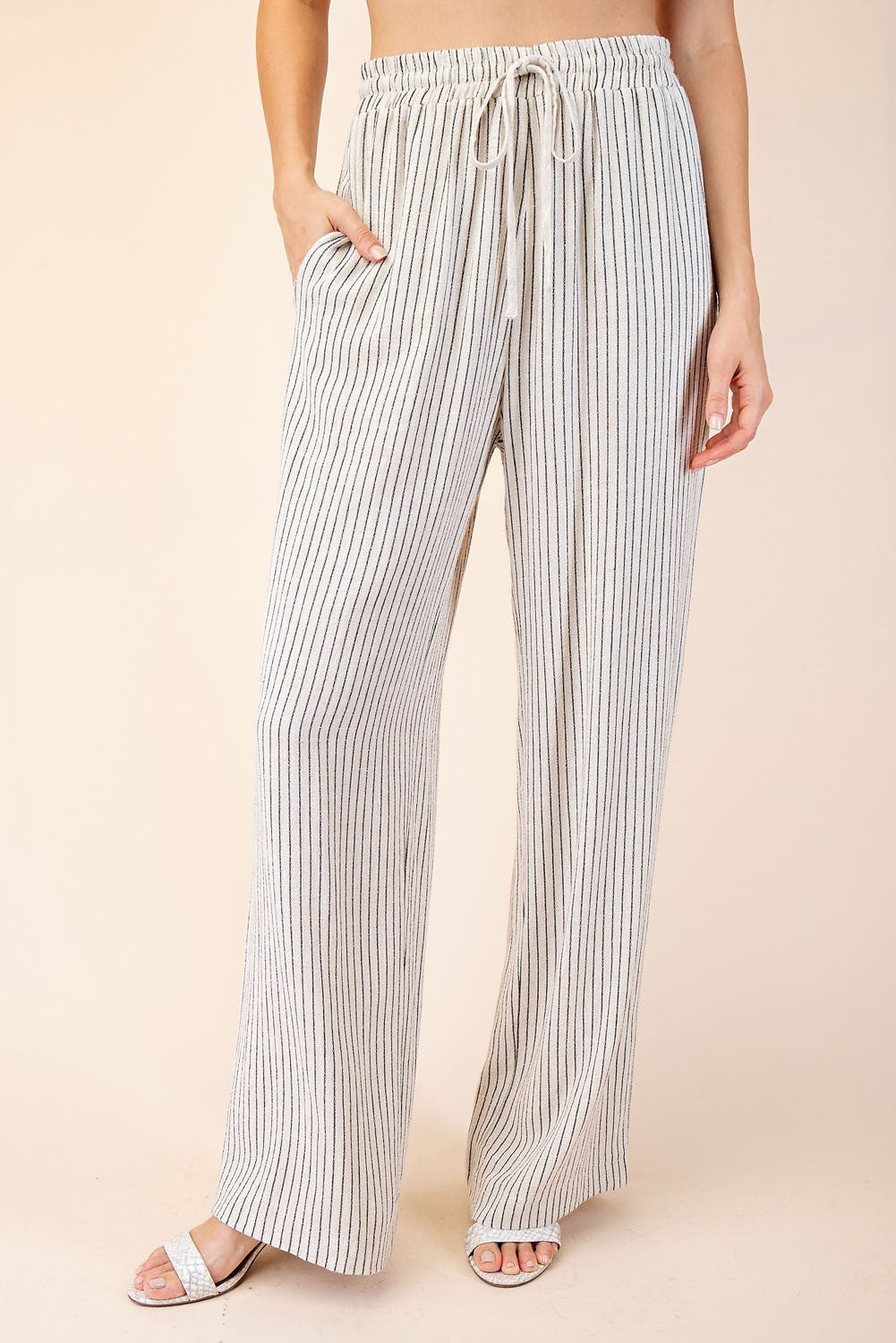 Curvy Sweet Pea Stripe Pants