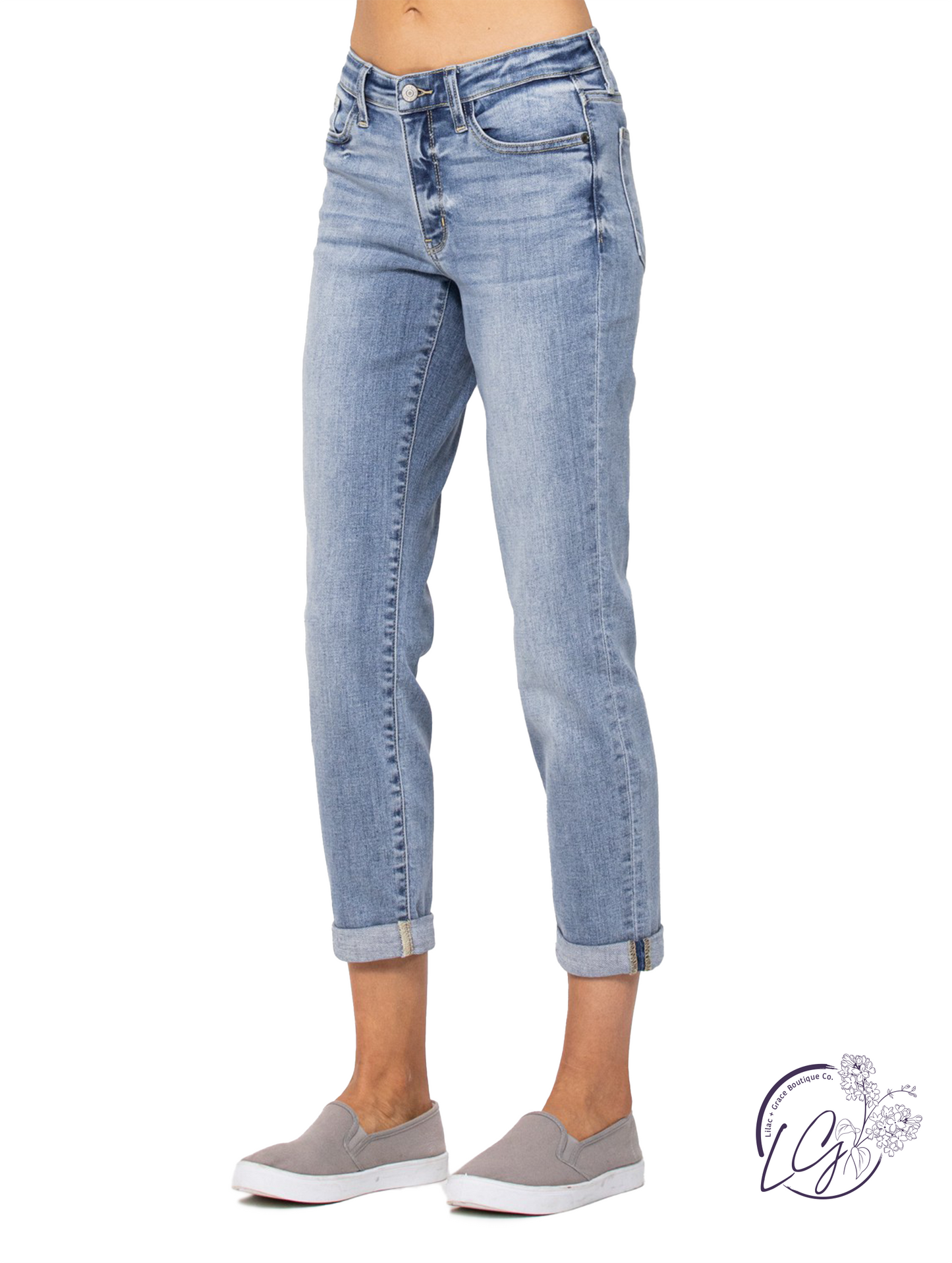 Lula Midrise Boyfriend by Judy Blue