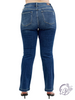 Curvy Pauline Mid Rise Hand Sand & Destroy Bootcut by Judy Blue