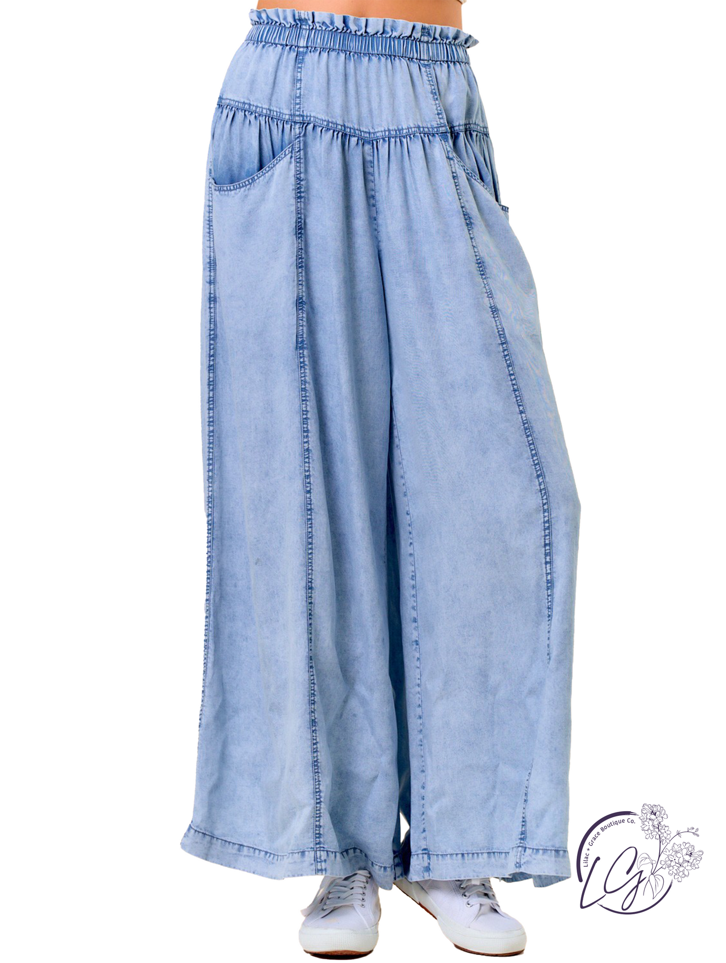 True Blue Attitude Pants