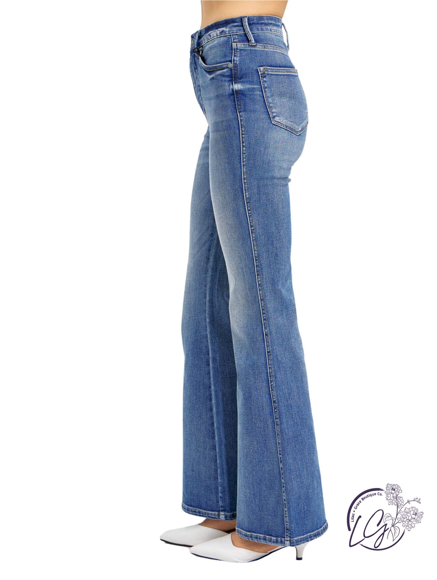 Seraphina High-Rise Tummy Control Flare by Judy Blue