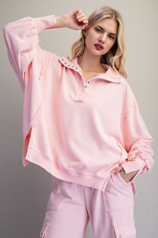 Street Luxe Cargo Pullover