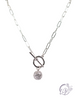Sparkling Toggle Necklace