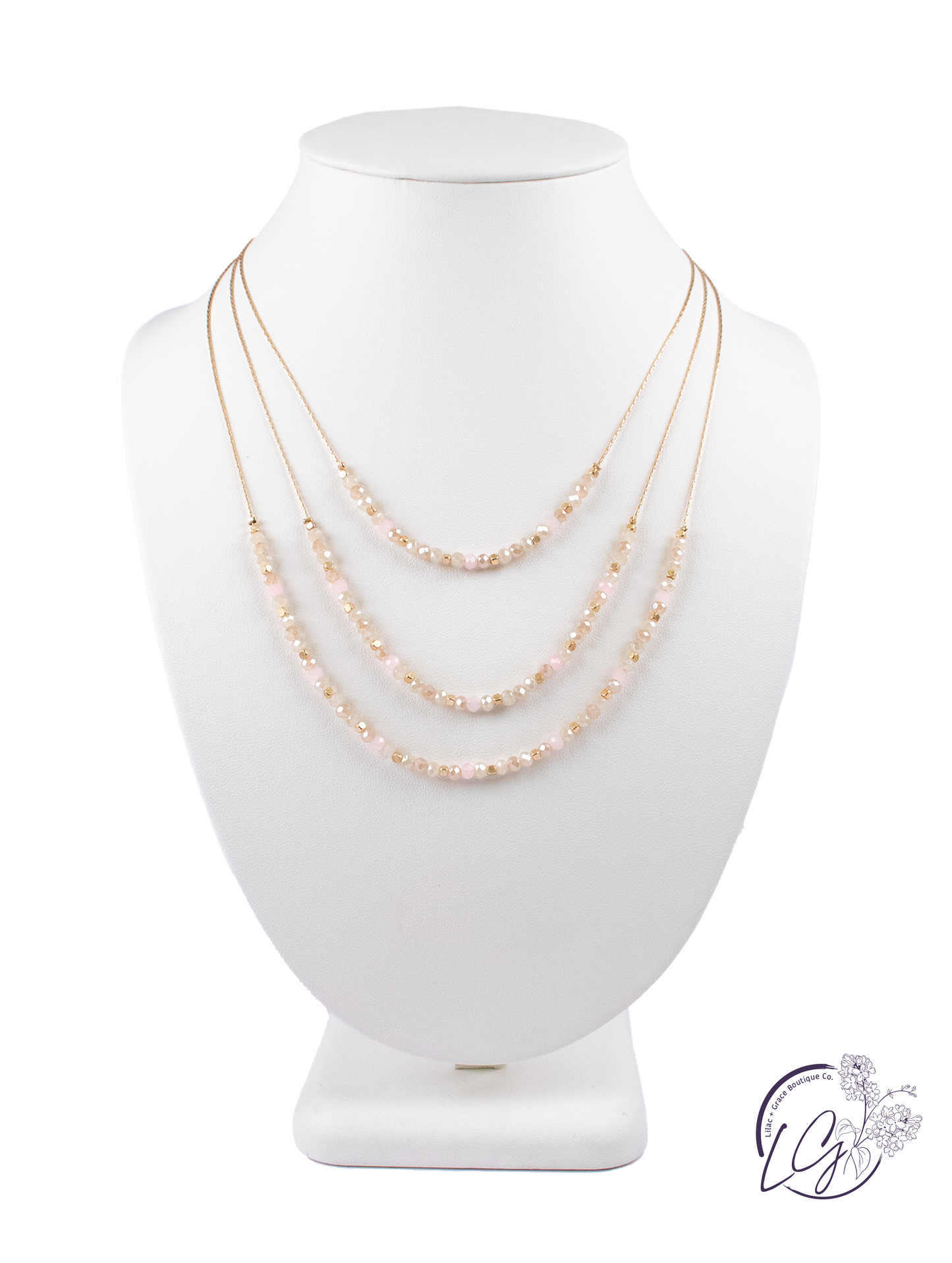 Golden Beads Necklace