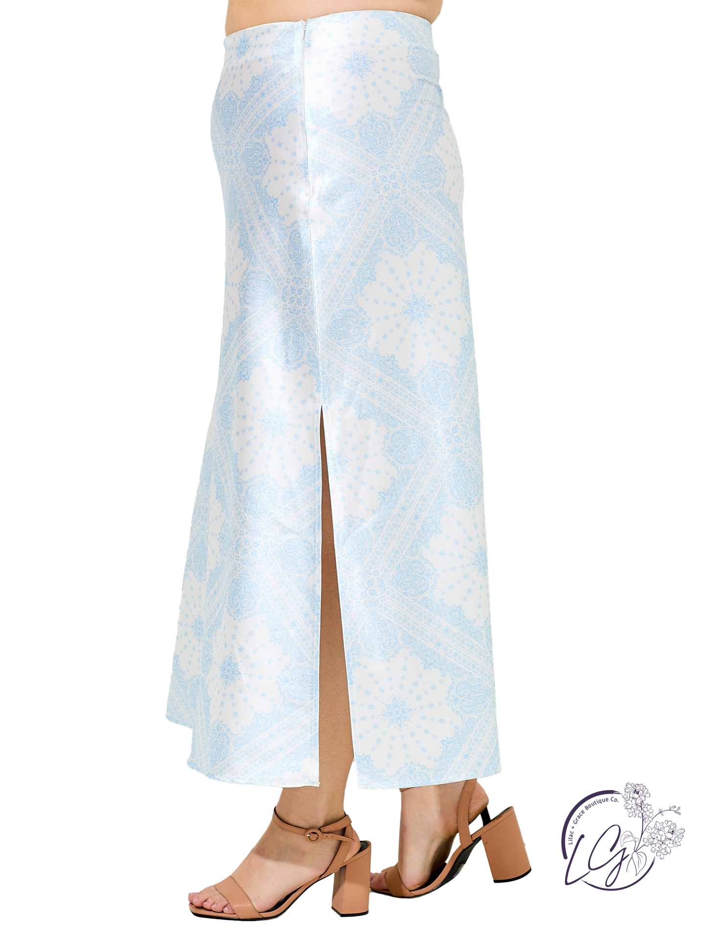 Glide in Pattern Skirt